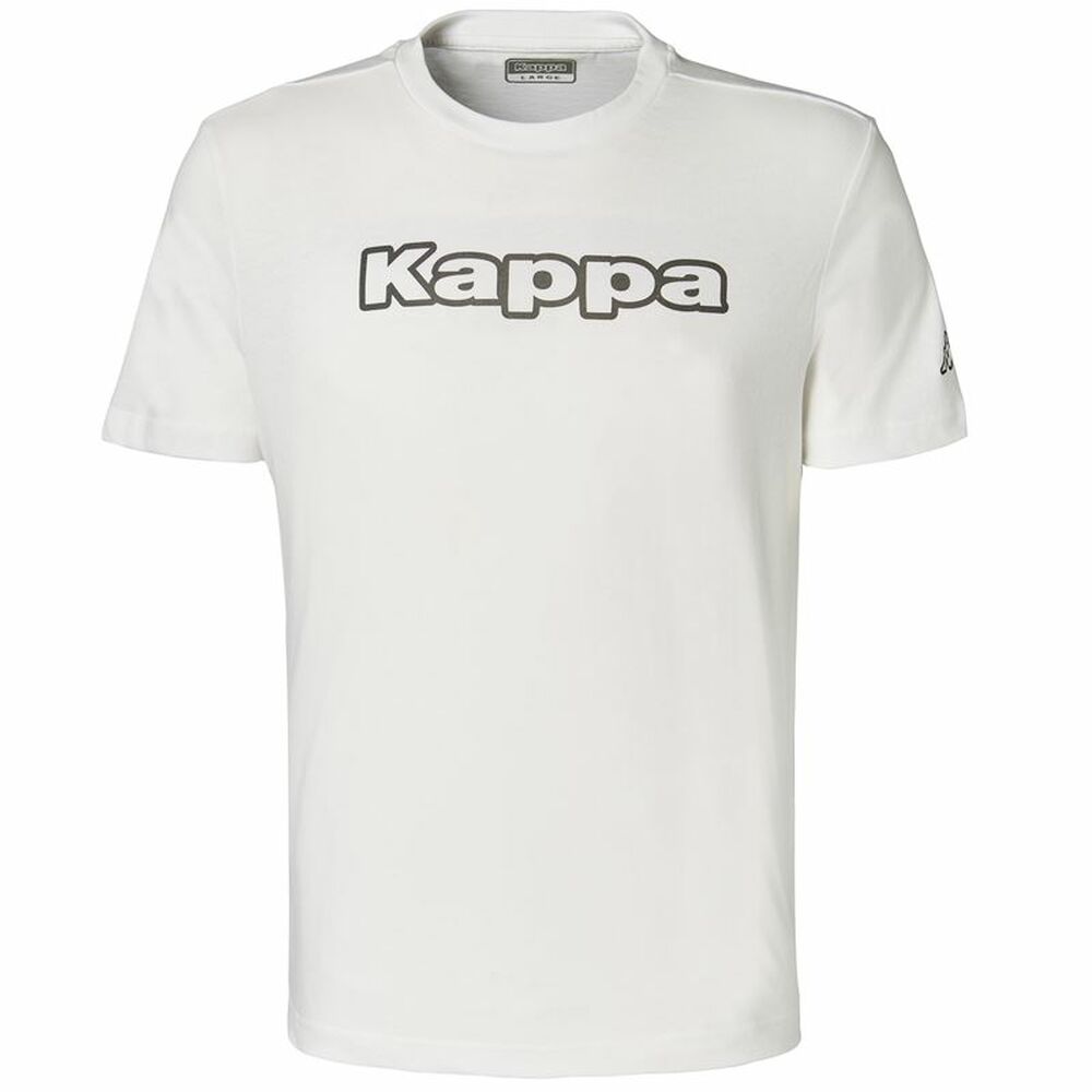 Tricou cu Mânecă Scurtă Bărbați Kappa Fromen M Alb - Mărime M
