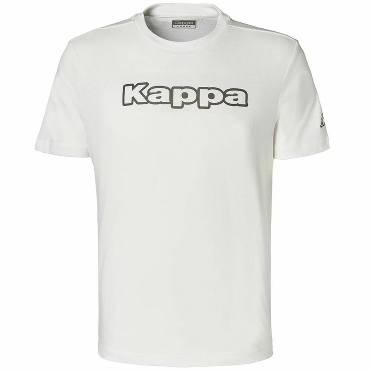 Tricou cu Mânecă Scurtă Bărbați Kappa Fromen M Alb - Mărime 2XL