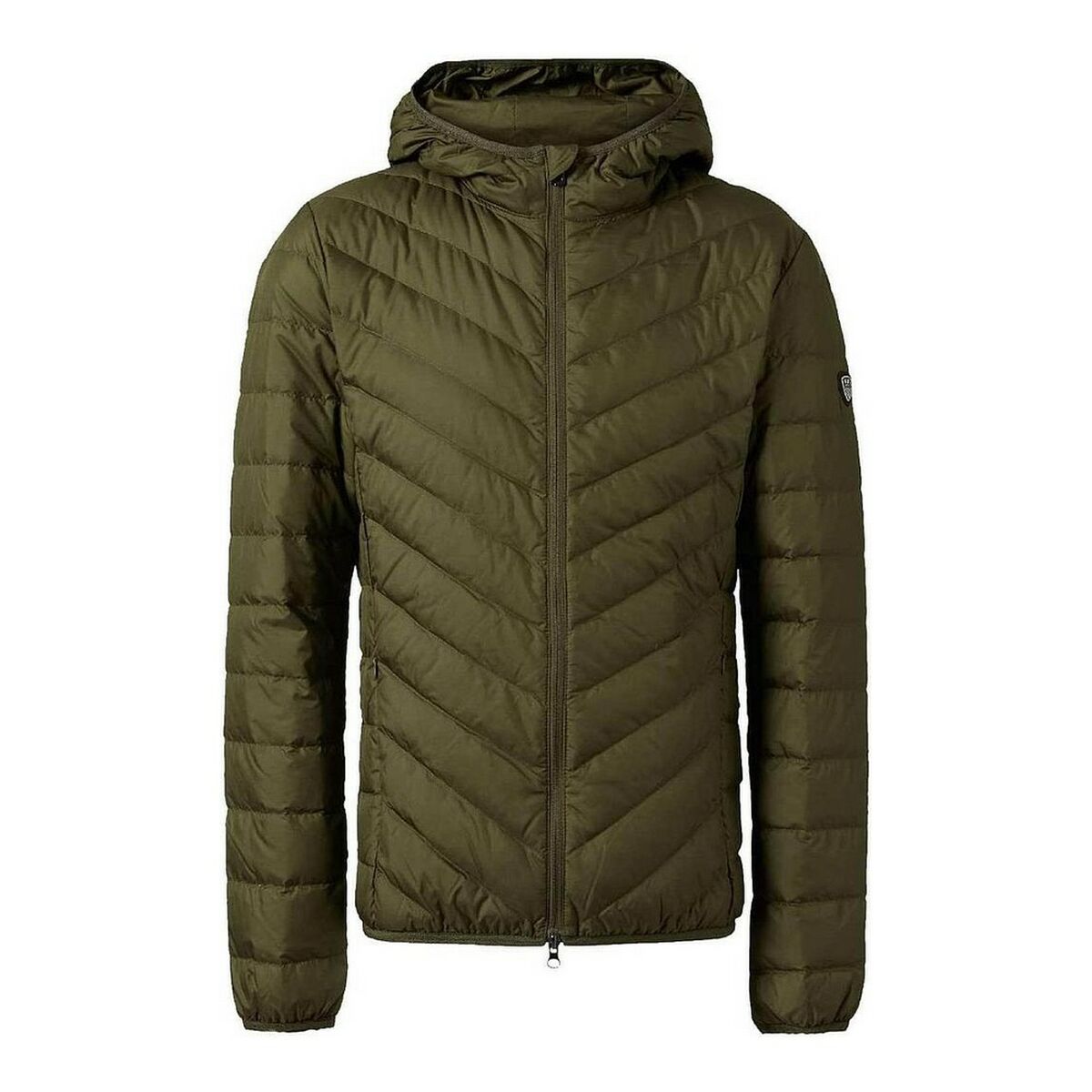 Jachetă Sport de Bărbați DOWN  Armani Jeans 8NPB09 PNEIZ Verde Nailonas - Mărime XL