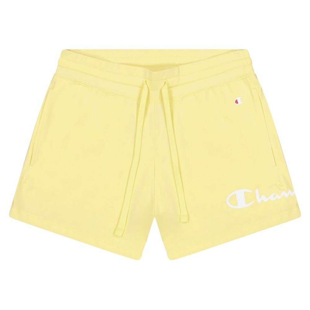 Pantalon Scurt Sport Champion Drawcord Pocket Galben Multicolor - Mărime M