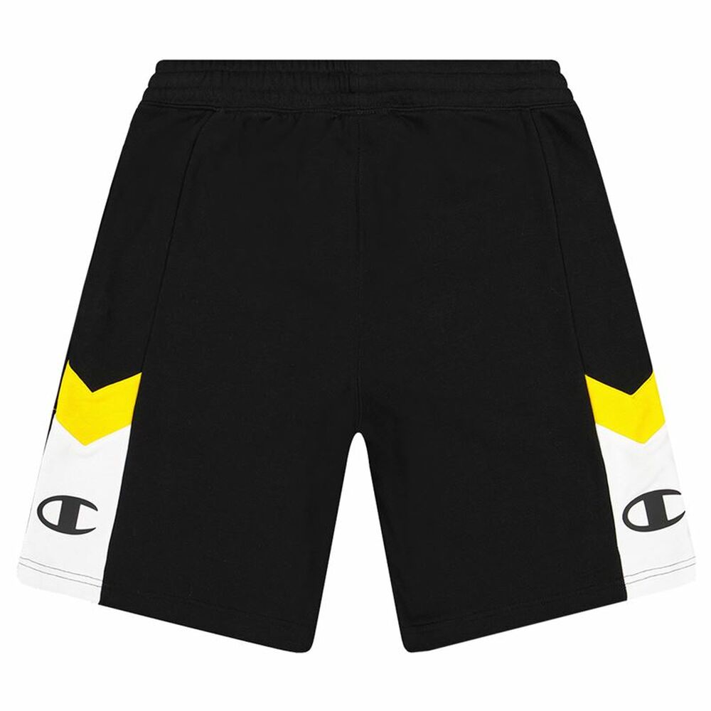 Pantaloni Scurți Sport pentru Bărbați Champion Color Block M Negru - Mărime M
