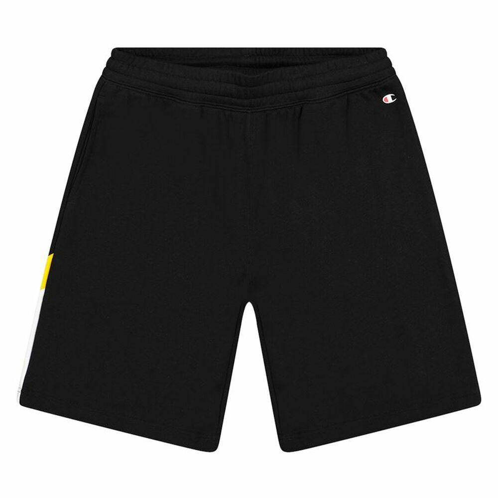 Pantaloni Scurți Sport pentru Bărbați Champion Color Block M Negru - Mărime S