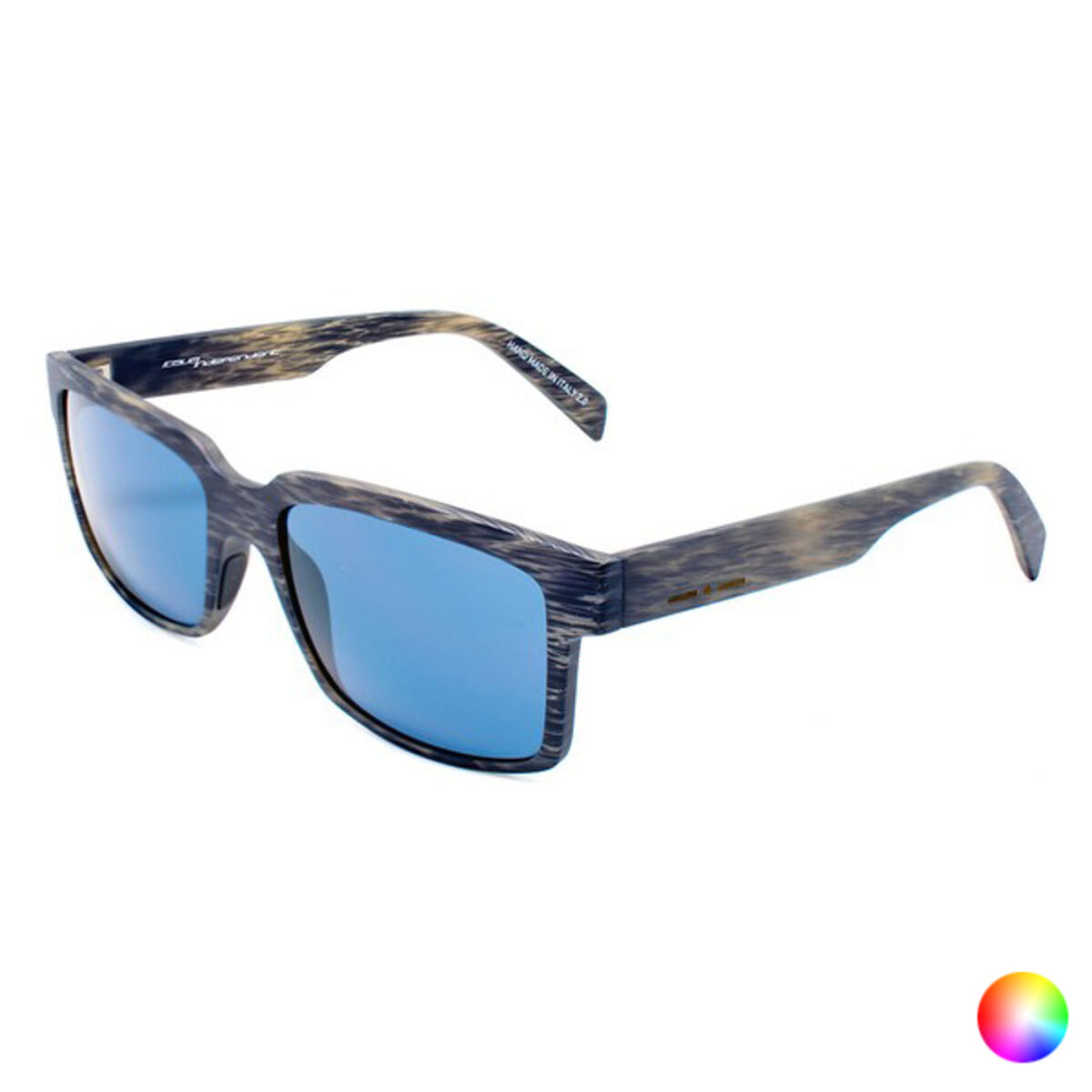 Ochelari de Soare Bărbați  Italia Independent (ø 55 mm) - Culoare Albastru