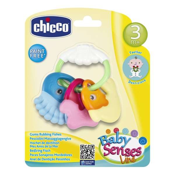 Jucărie de Ros pentru Bebeluși Rattle Chicco (11,5 x 11 x 2,5 cm)