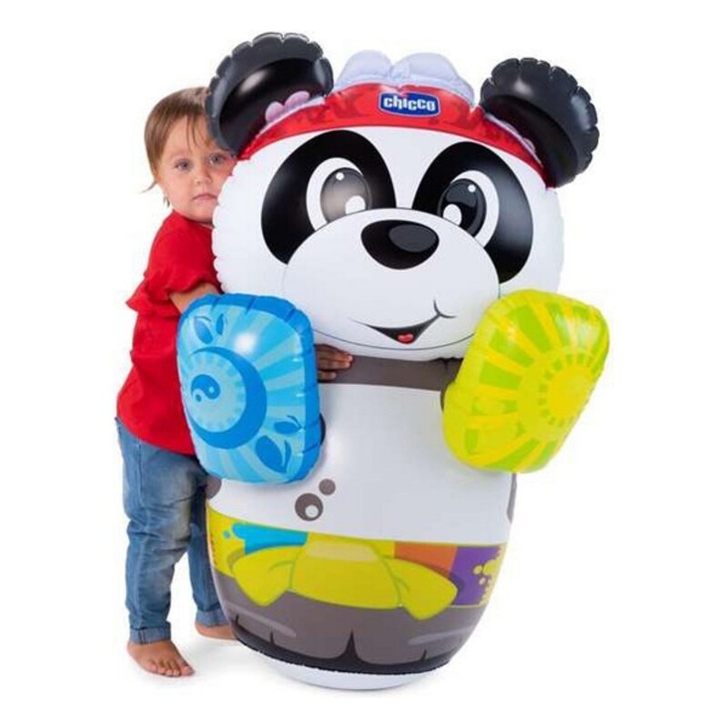 Sac de Box cu Picior Gonflabil pentru Copii Panda Chicco cu sunet (60 x 91 x 30 cm)
