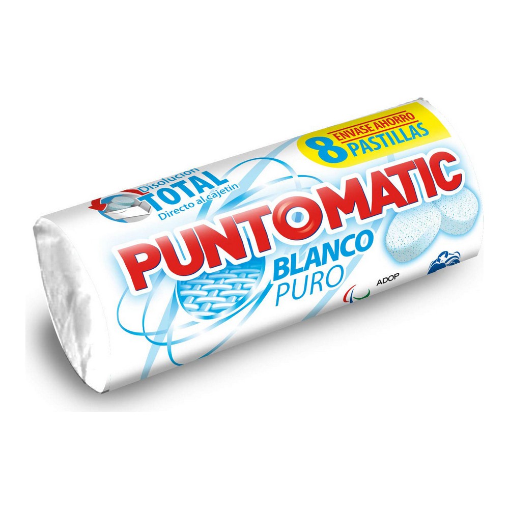 Detergent Puntomatic Rufe albe (8 uds)