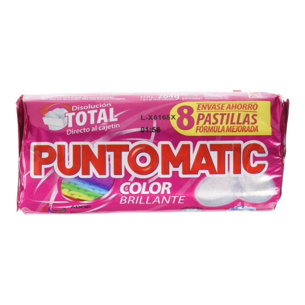 Detergent Puntomatic Culoare (8 uds)