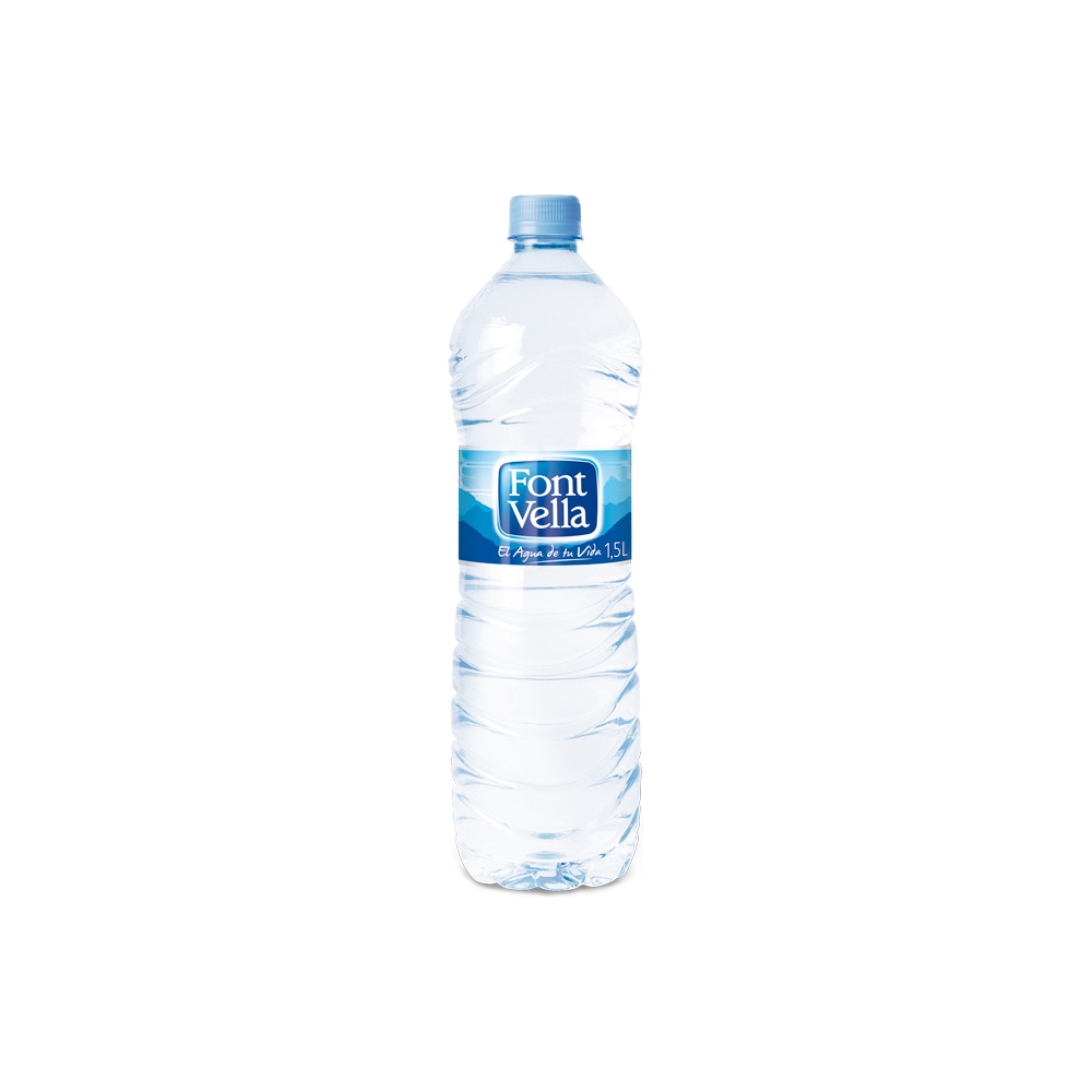 Natural Mineral Water Font Vella (1,5 L)