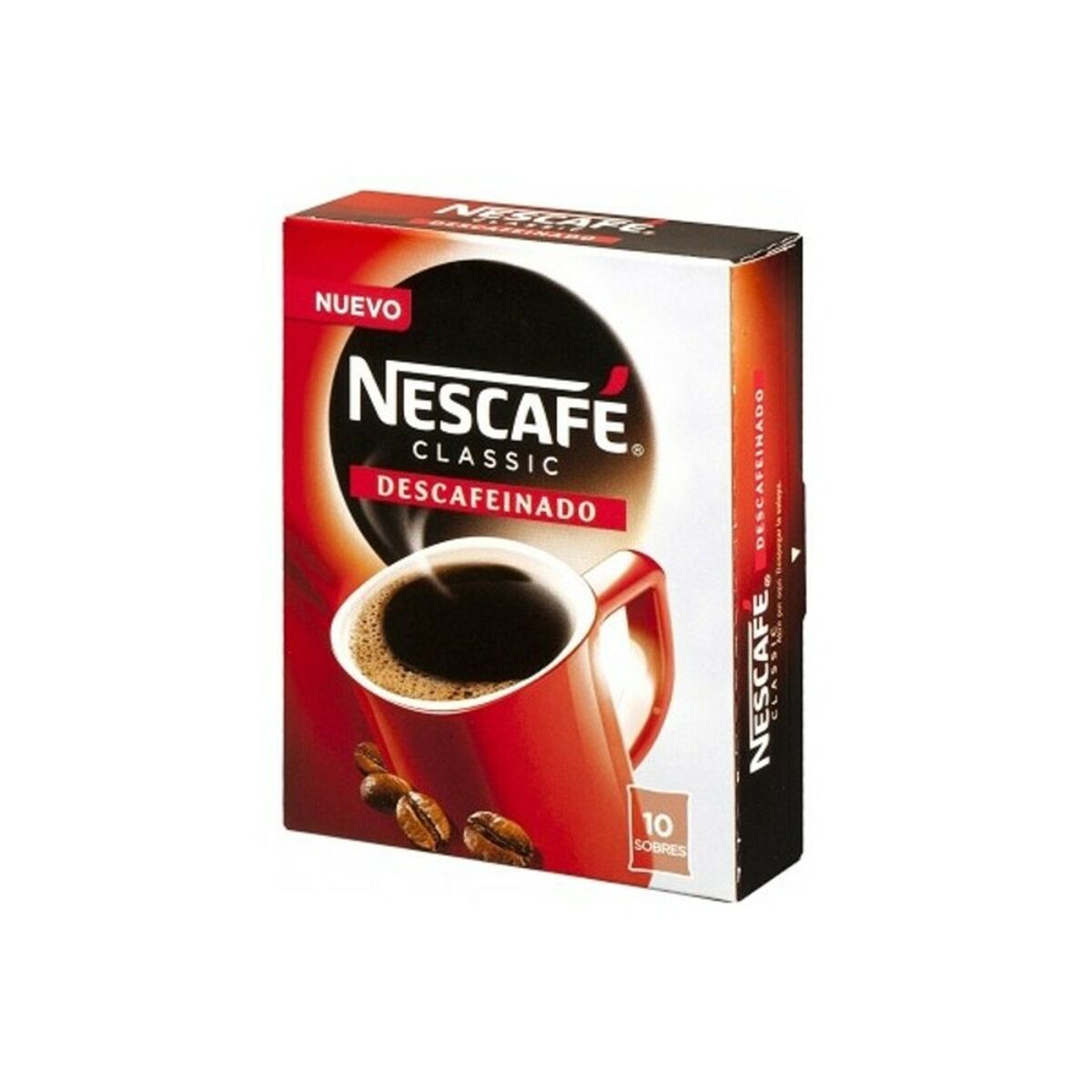 Soluble Coffee Nescafé Decafeinizat (10 uds)