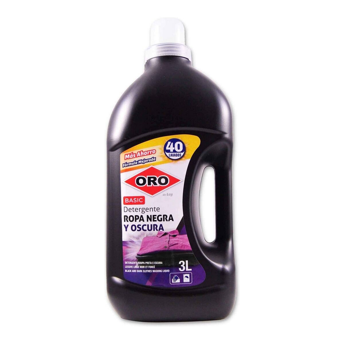 Detergent lichid Oro Haine întunecate (3 L)
