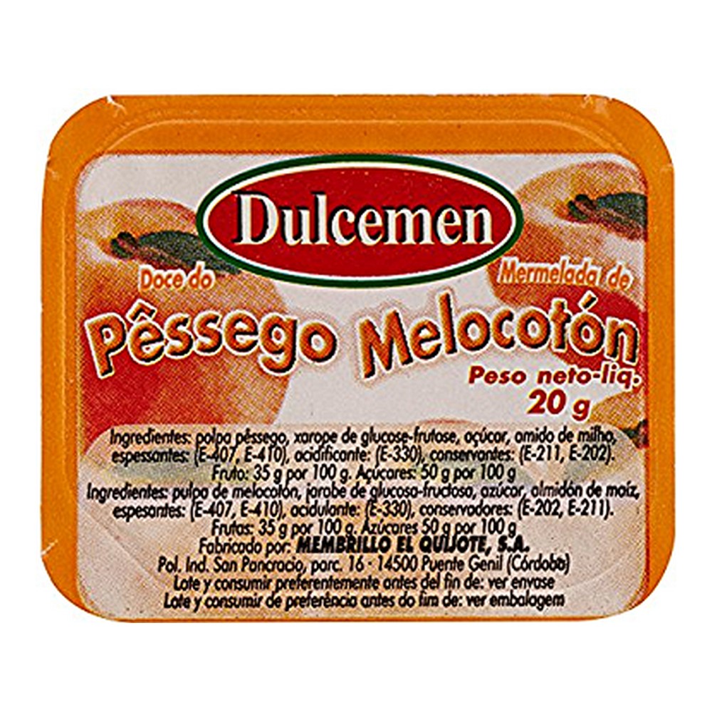 Gem Dulcemen Piersică (12 x 20 g)