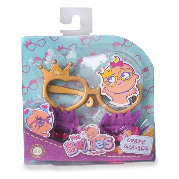 Accesorii pentru papusi The Bellies Crazy Glasses Famosa