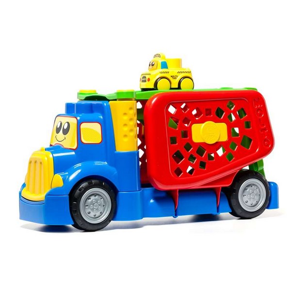 Camion cu Plăci de Construcții Moltó (82 cm) (10 blocks)