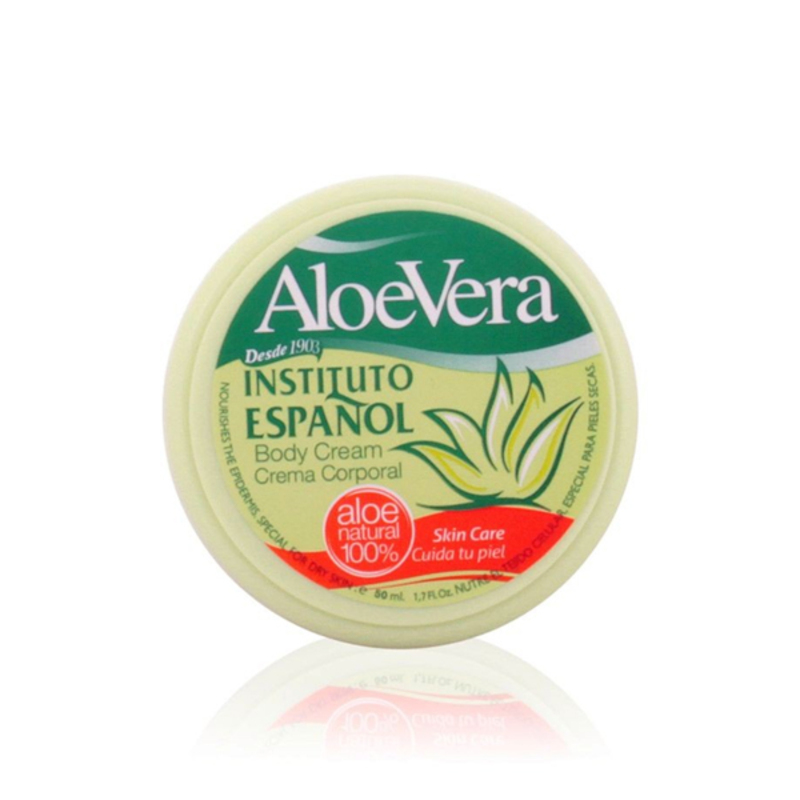 Cremă Corporală Hidratantă Aloe Vera Instituto Español - Capacitate 50 ml