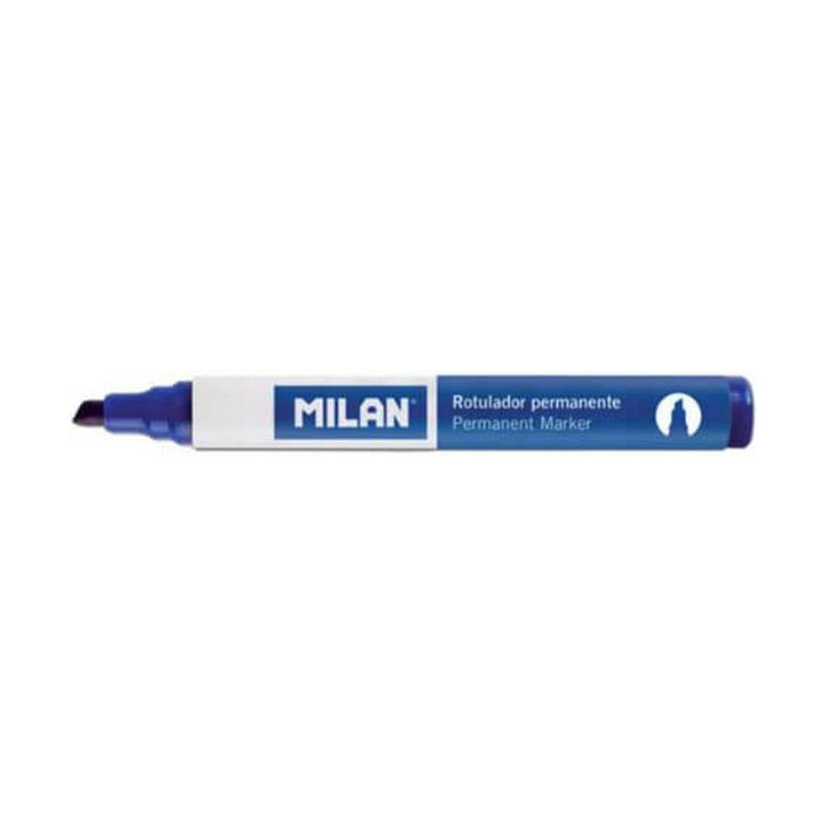 Marker permanent Milan 12 Unități Roșu PVC