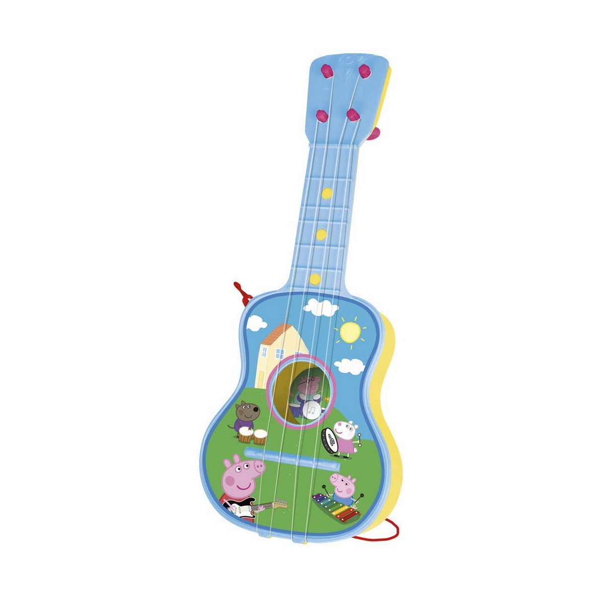 Chitară pentru Copii Reig Albastru Peppa Pig