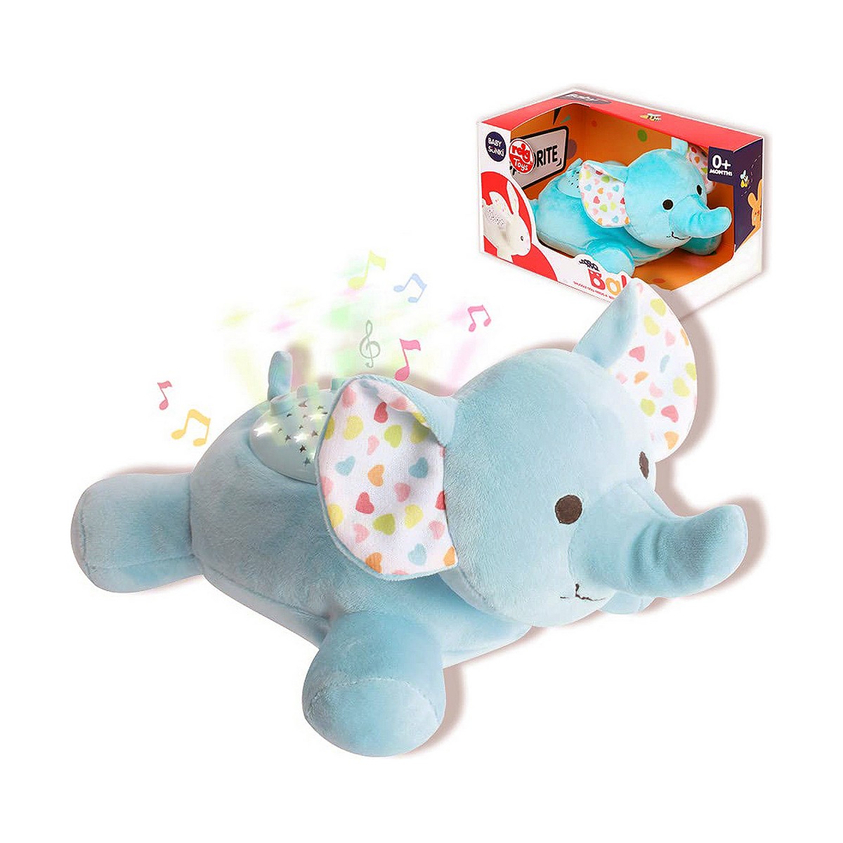 Jucărie Muzicală din Pluș Reig Elefant 25 cm