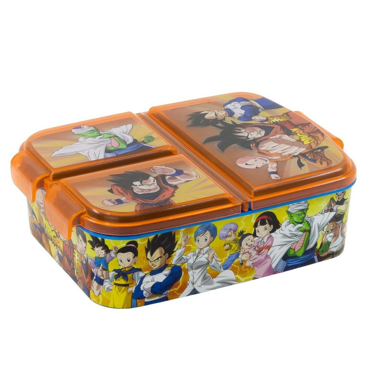 Cutie de Mâncare cu Compartimente Dragon Ball 20720 (6,7 x 16,5 x 19,5 cm)