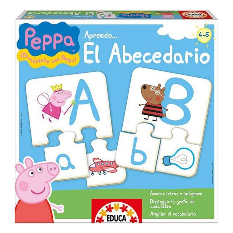 Joc Educativ El Abecedario Peppa Pig Educa (ES)