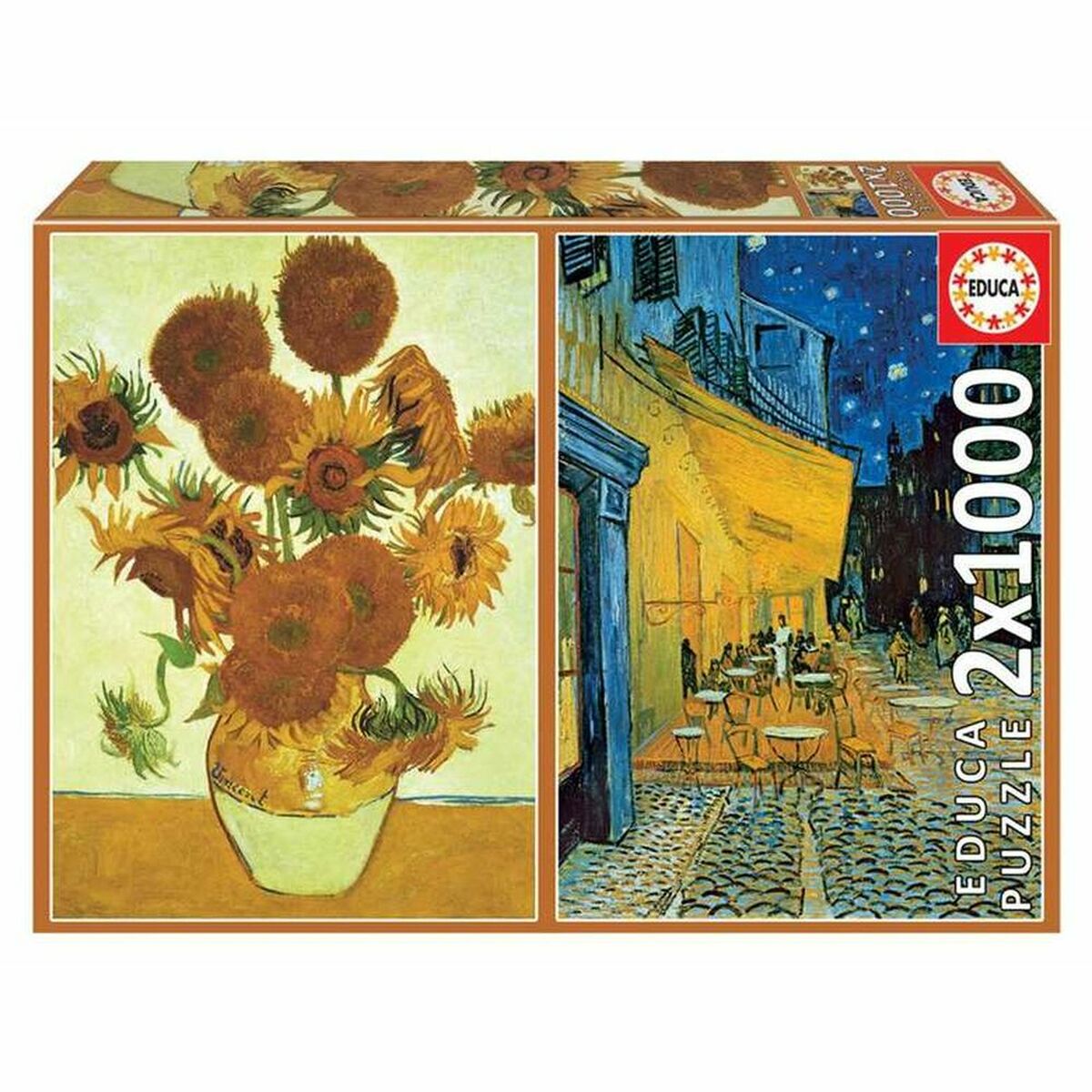Puzzle Educa V. Van Gogh (2 x 1000)