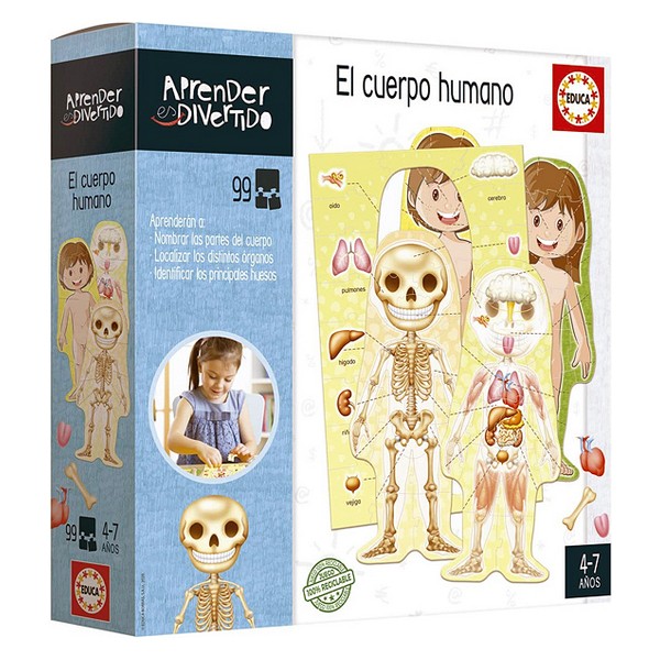 Joc Educativ Aprender es Divertido El Cuerpo Humano Educa (ES)