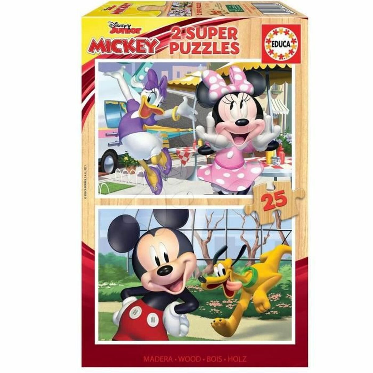 Puzzle Educa  Mickey & Friends (2 x 25 Piese)