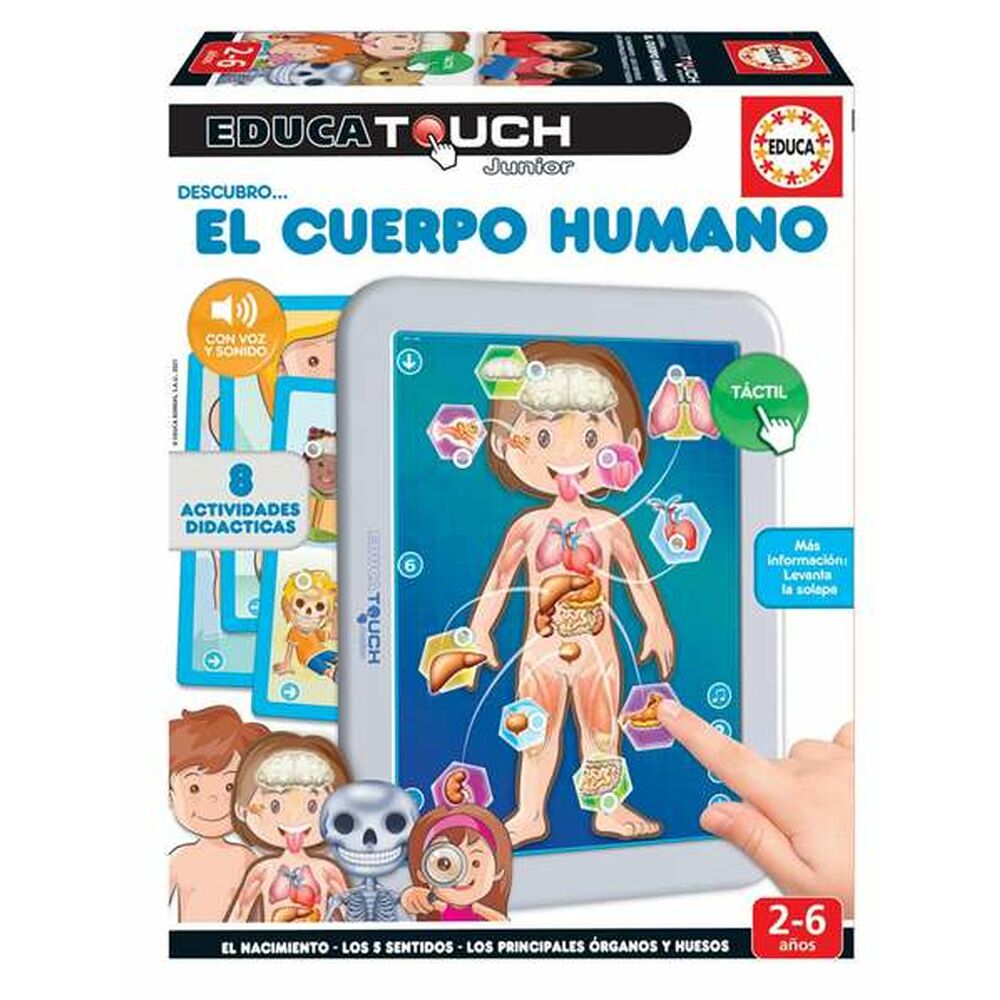 Tabletă Interactivă pentru Copii Educa Educa Touch Junior: El Cuerpo Humano