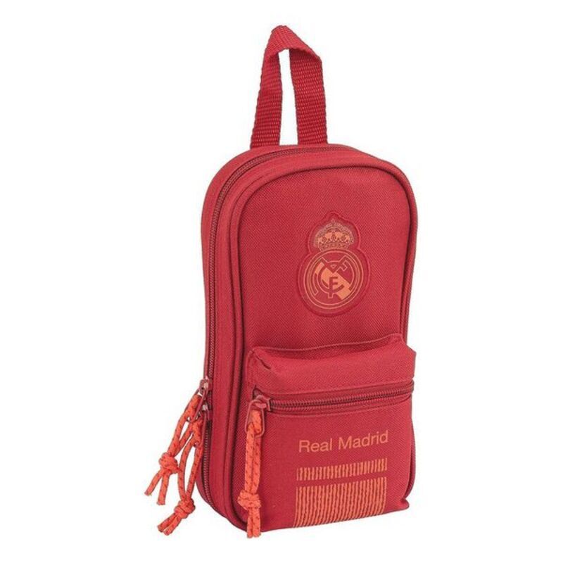 Pencil Case Backpack Real Madrid C.F. Roșu (33 Piese)