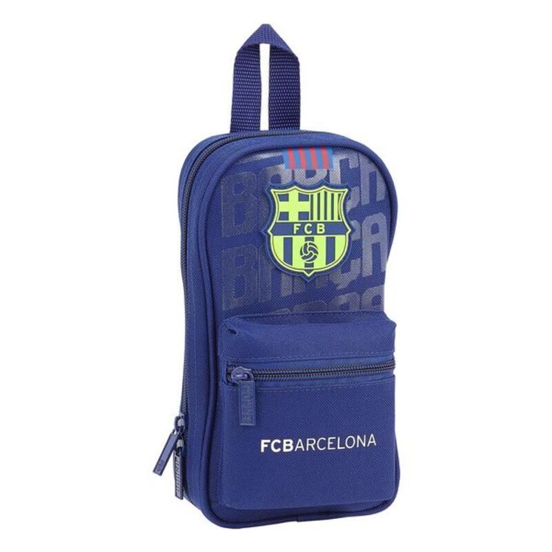 Pencil Case Backpack F.C. Barcelona Albastru