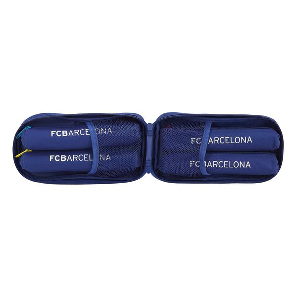 Pencil Case Backpack F.C. Barcelona Albastru