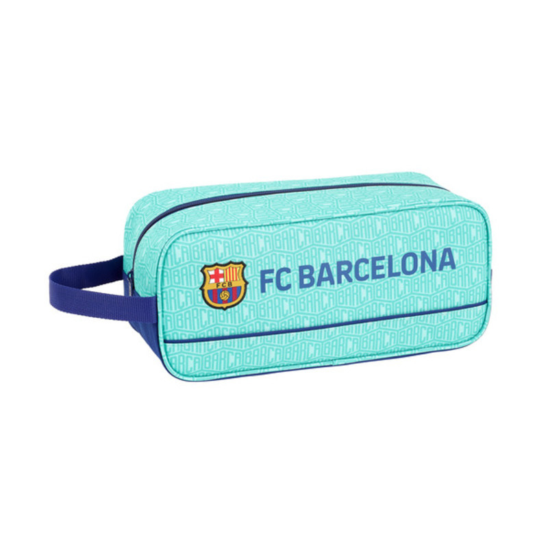 Geantă pentru Încălțăminte de Voiaj F.C. Barcelona Turquoise Poliester