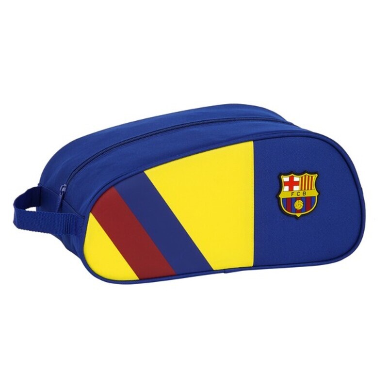Geantă pentru Încălțăminte de Voiaj F.C. Barcelona Albastru Poliester