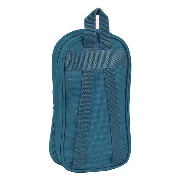 Pencil Case Backpack BlackFit8 Egeo Albastru (33 Piese)