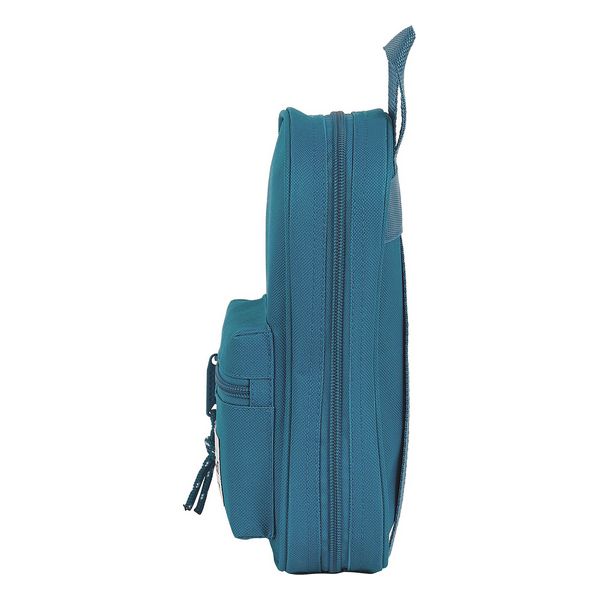 Pencil Case Backpack BlackFit8 Egeo Albastru (33 Piese)