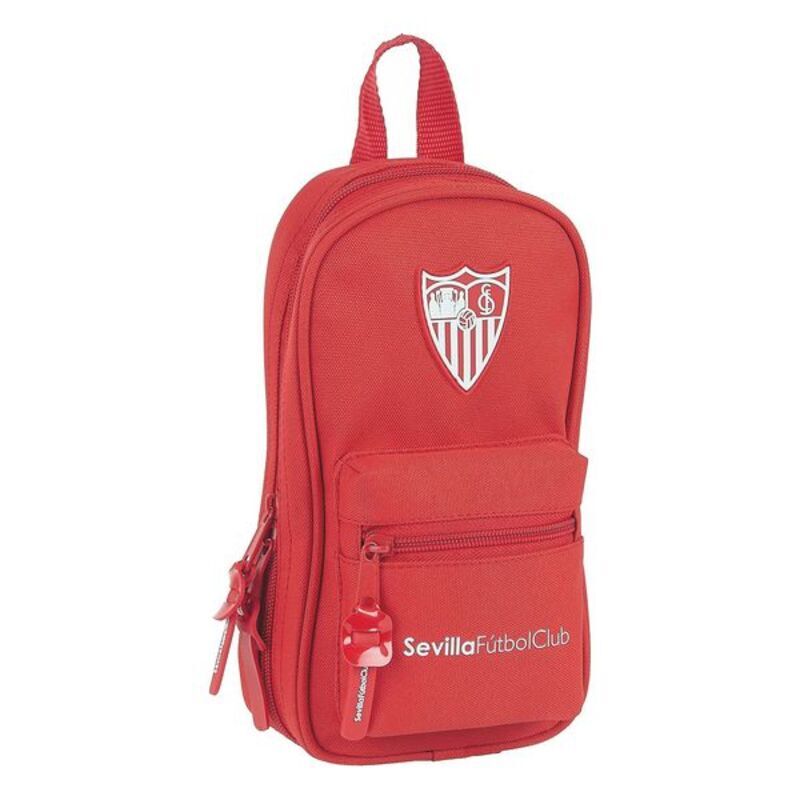 Pencil Case Backpack Sevilla Fútbol Club Roșu