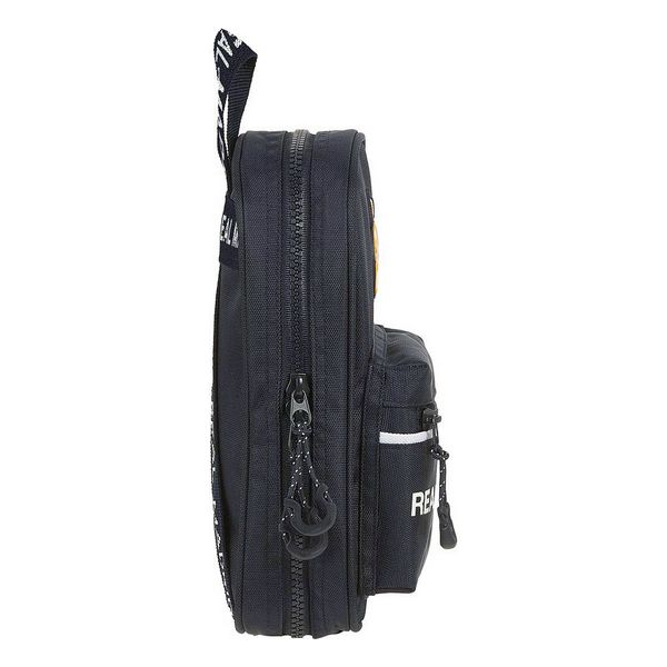 Pencil Case Backpack Real Madrid C.F. Bleumarin (33 Piese)