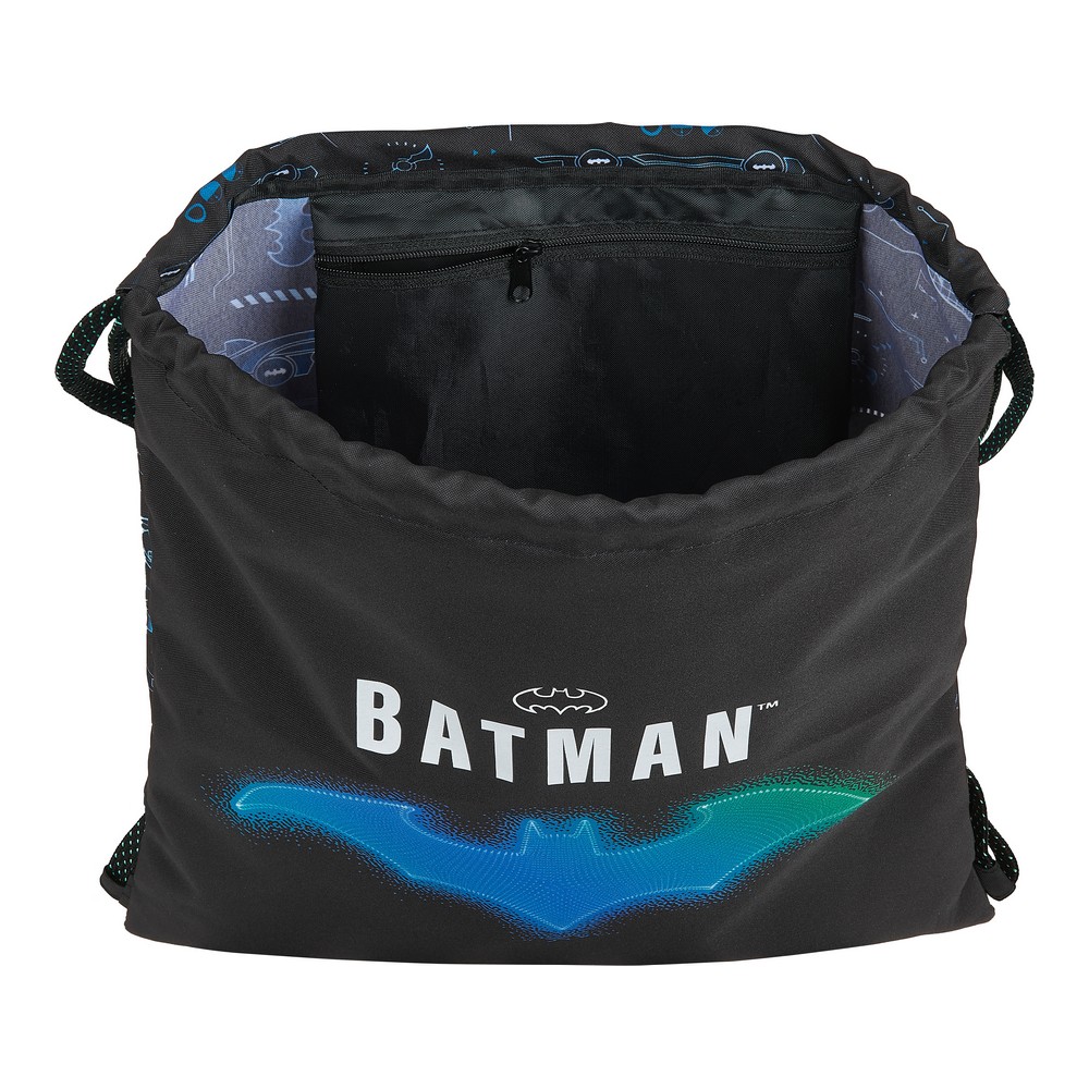 Geantă rucsac pentru copii Batman Bat-Tech Negru