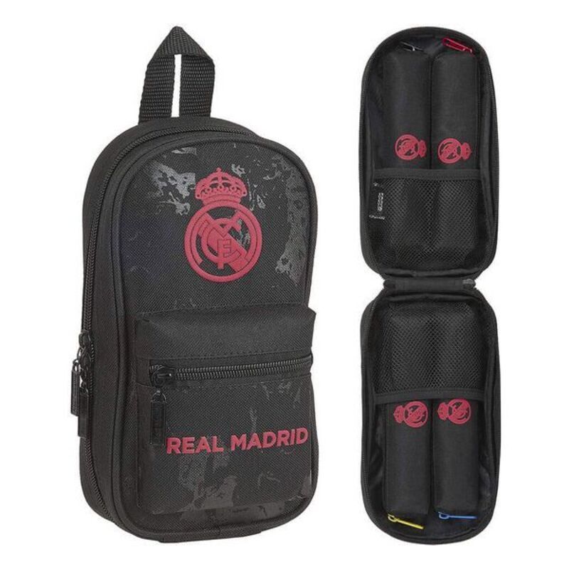 Pencil Case Backpack Real Madrid C.F. Negru