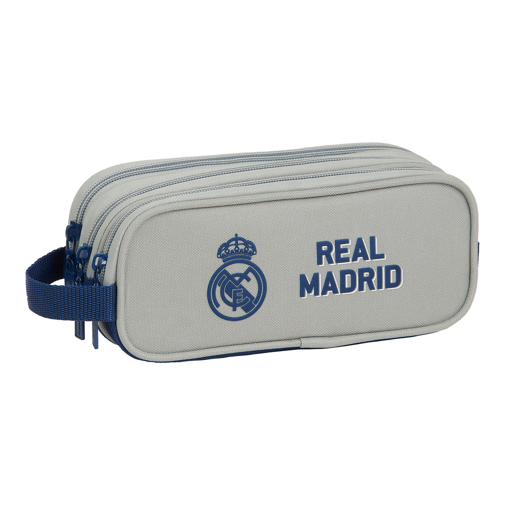 Penar Școlar Real Madrid C.F. Stone Gri Bleumarin (21 x 8.5 x 7 cm)