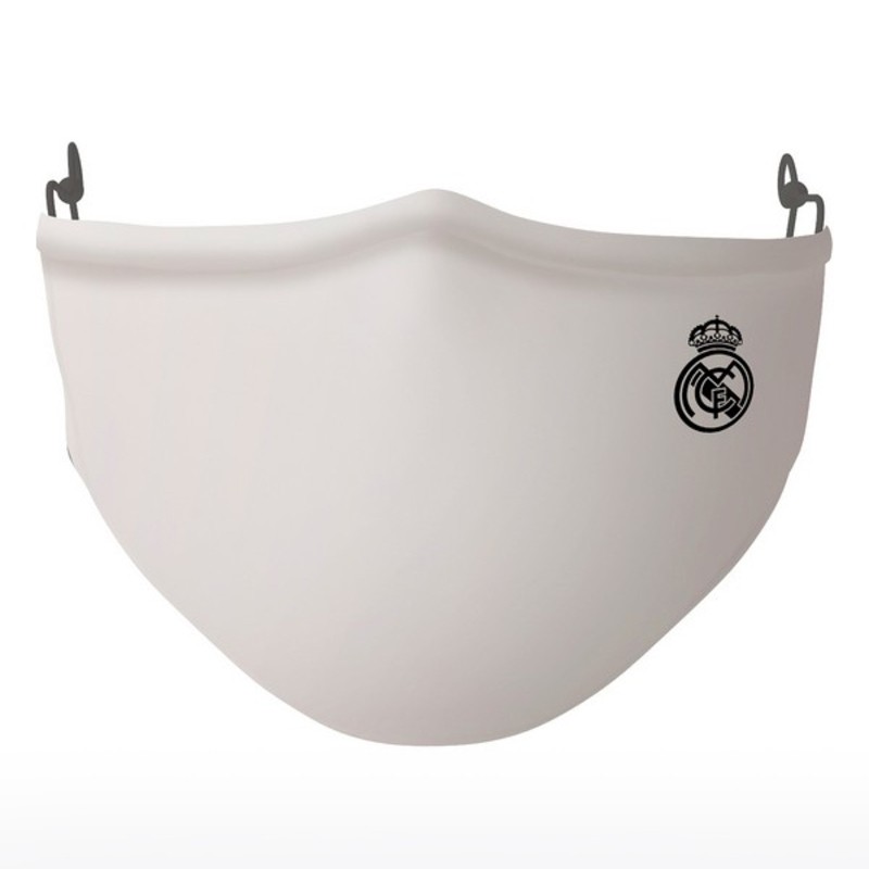 Mască igienică de pânză reutilizabilă Real Madrid C.F. Infantil Alb