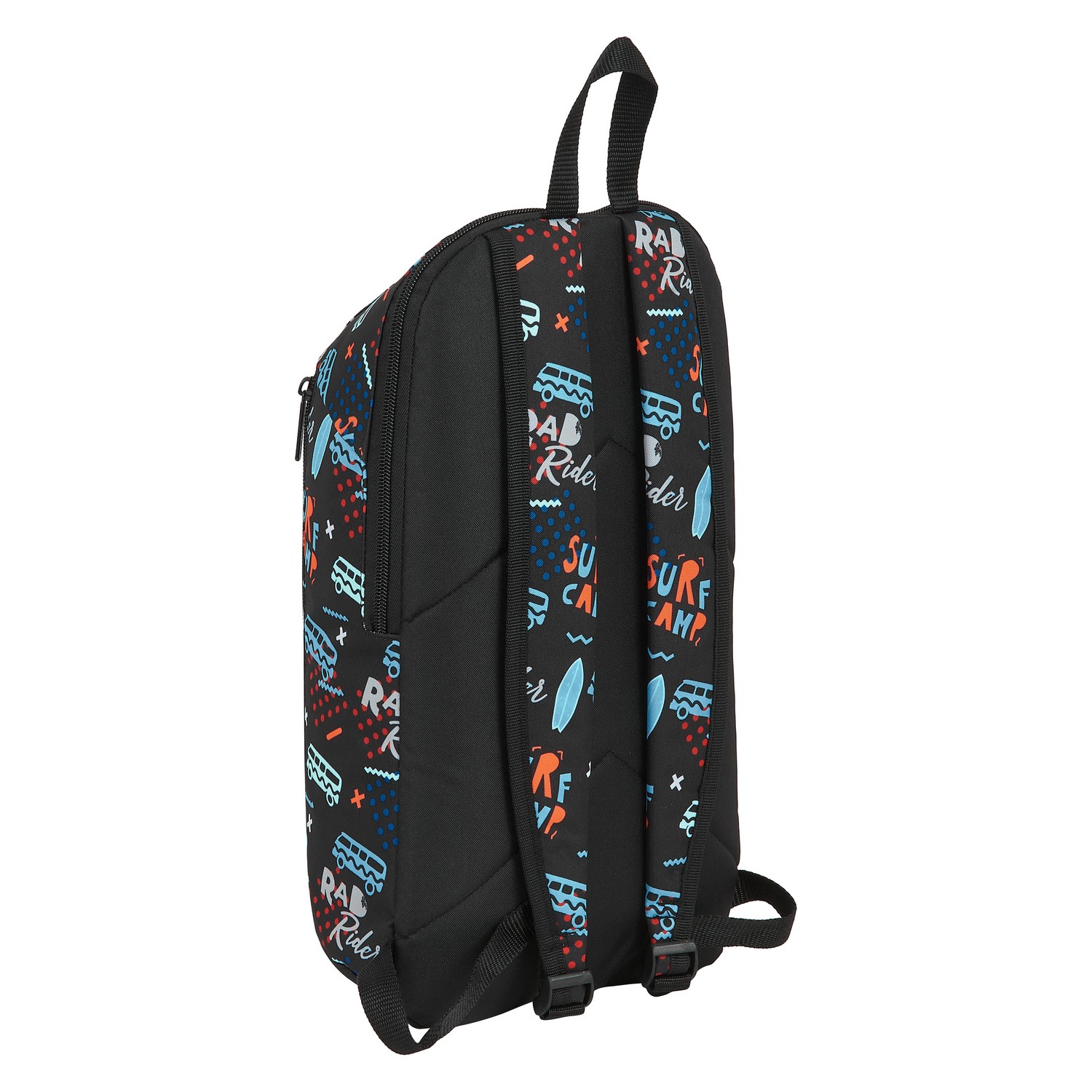 Rucsac Casual Surf Camp Safta Negru Albastru deschis