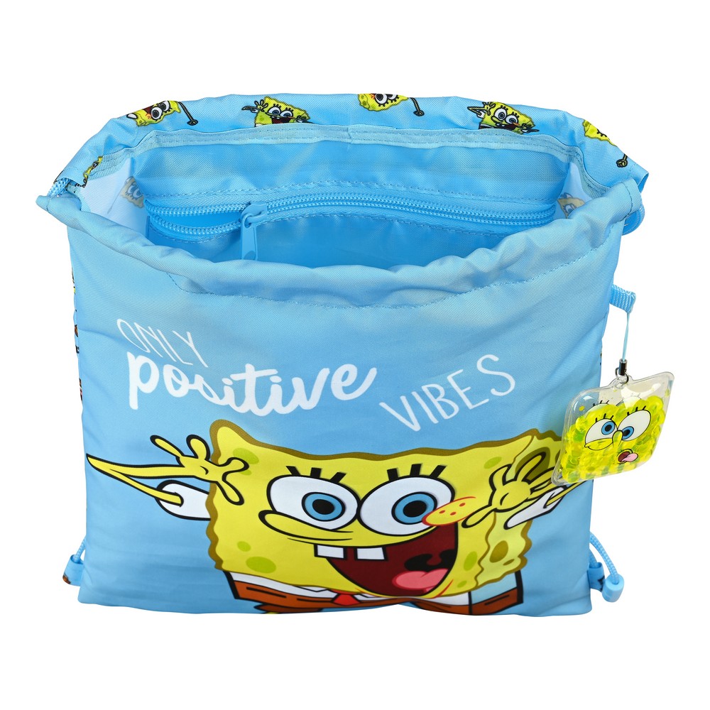 Geantă Rucsac cu Bretele Positive Vibes Spongebob