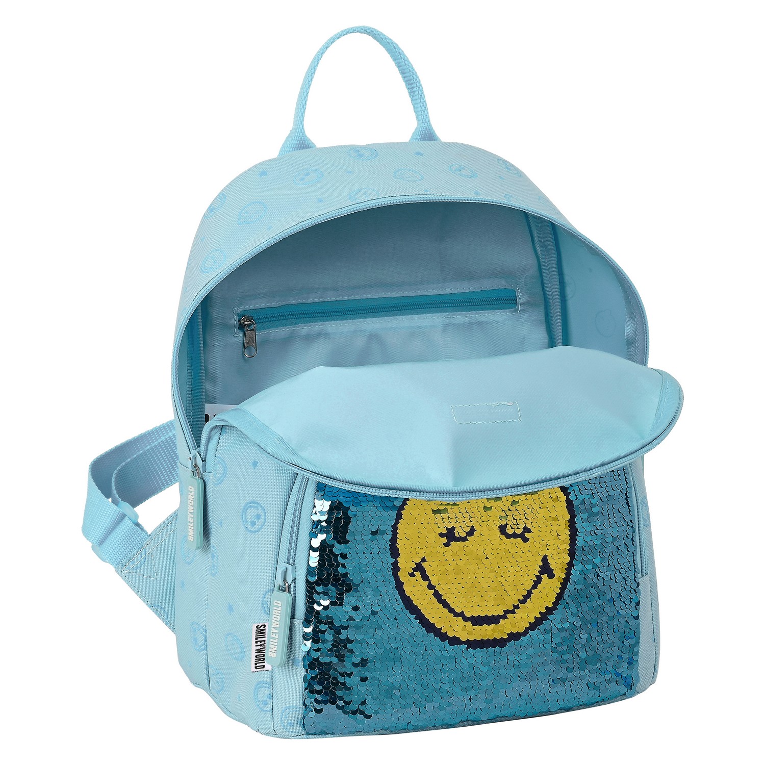 Rucsac Casual Smiley Little Dreamer Albastru deschis