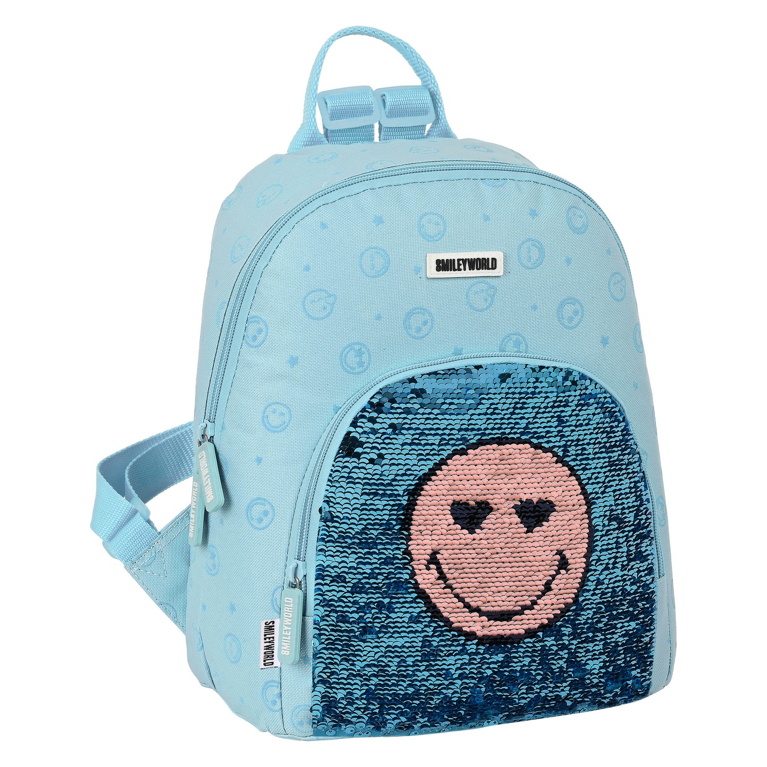 Rucsac Casual Smiley Little Dreamer Albastru deschis