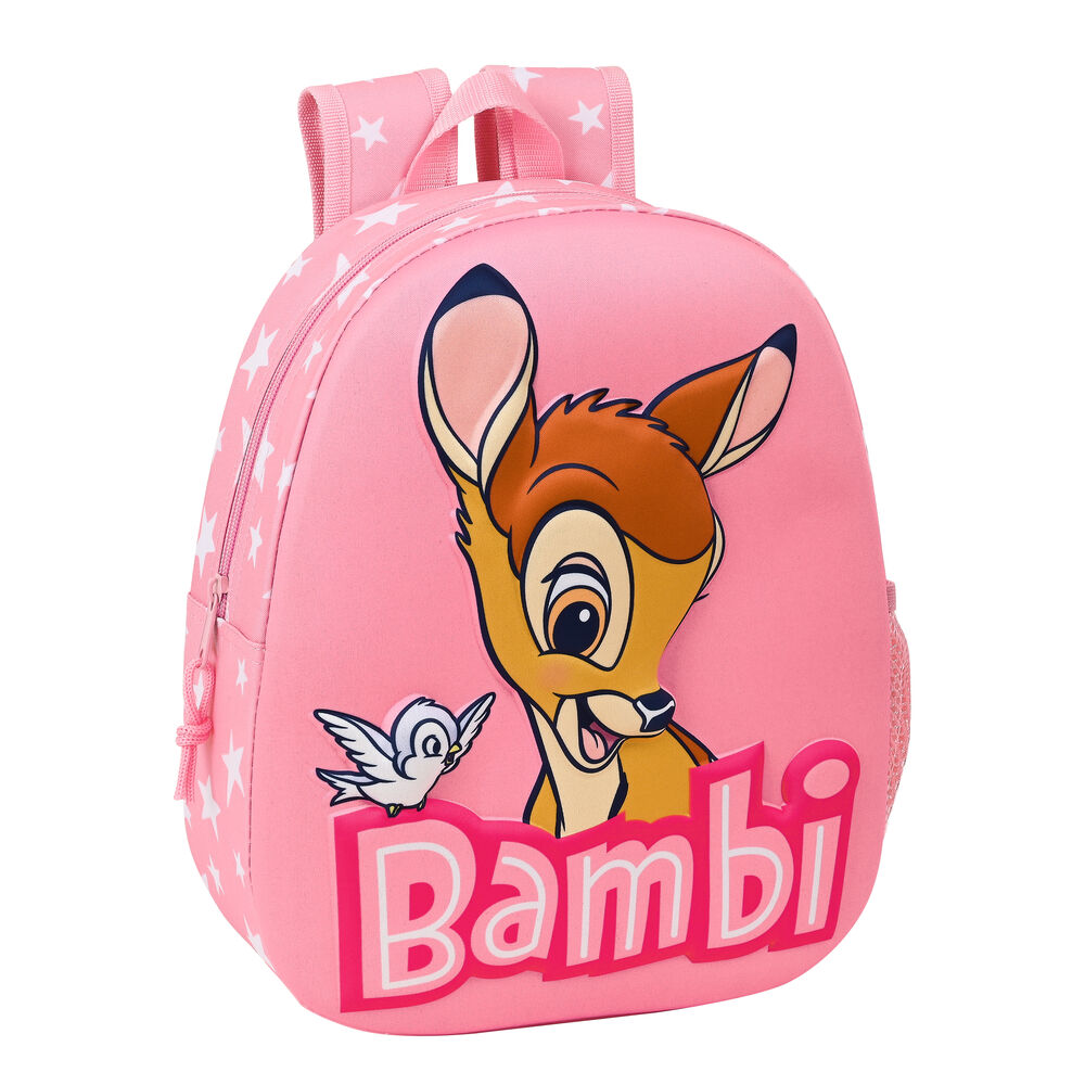 Ghiozdan 3D Disney Bambi Roz