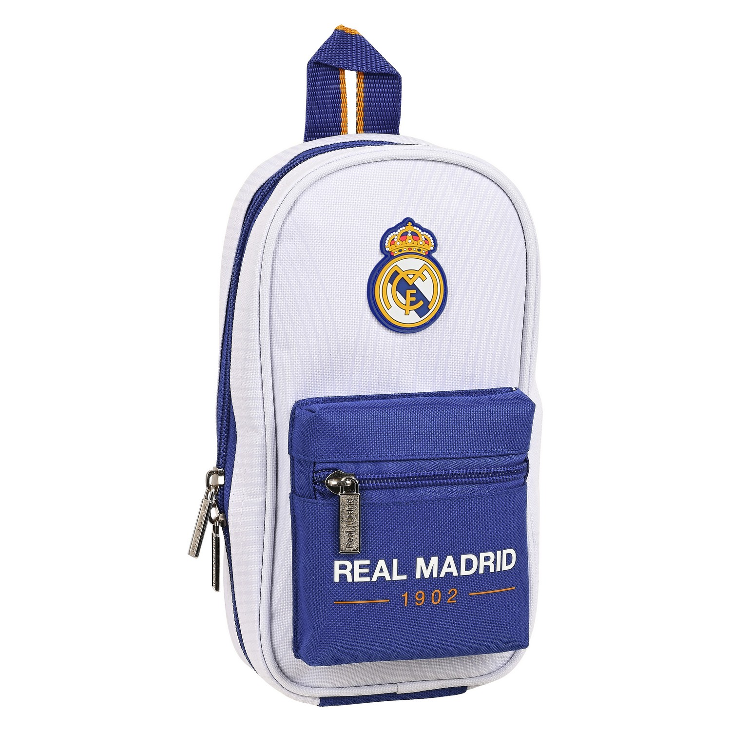 Cutie pentru creioane Real Madrid C.F. Albastru Alb (33 Piese)
