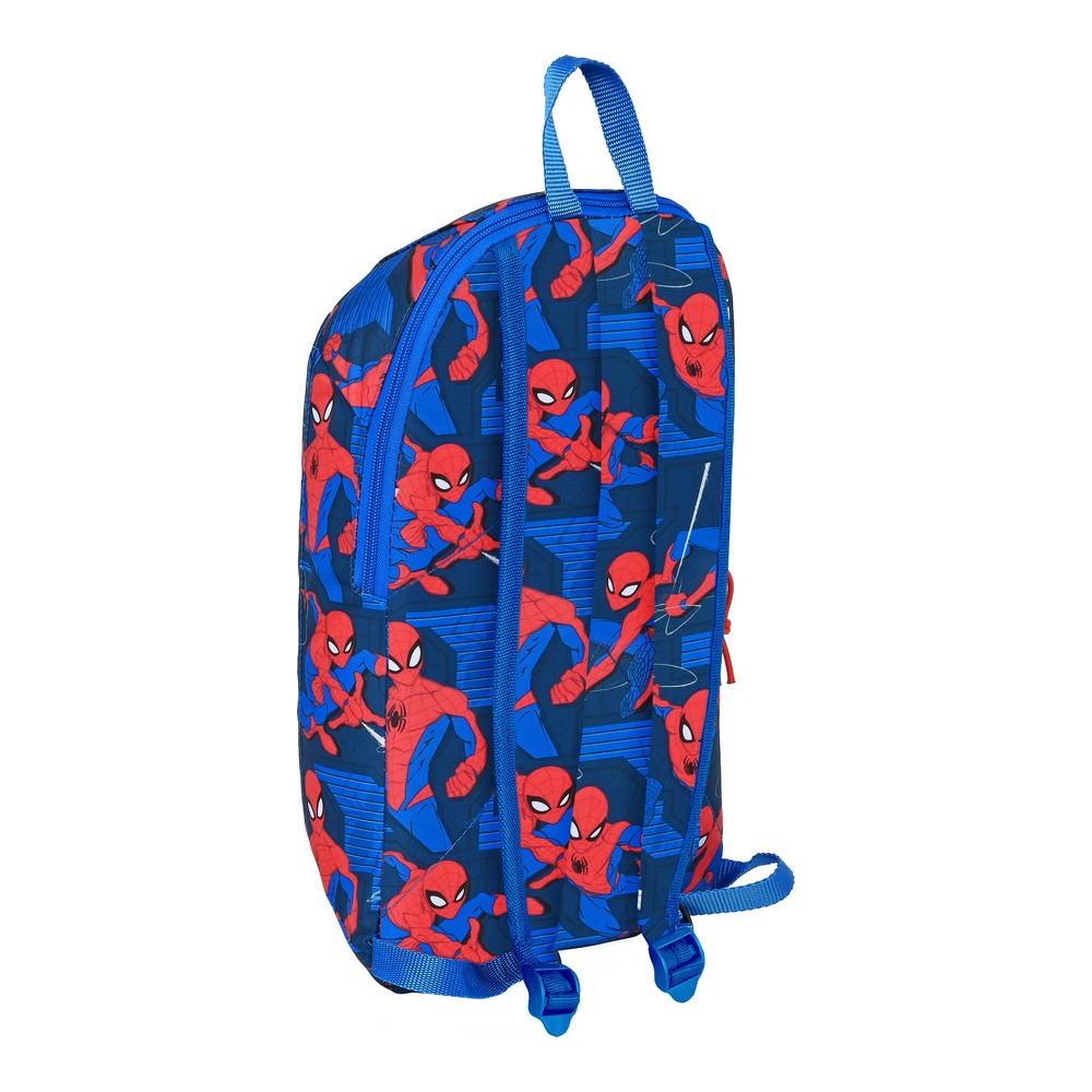 Rucsac Casual Spiderman Great power Roșu Albastru (22 x 39 x 10 cm)