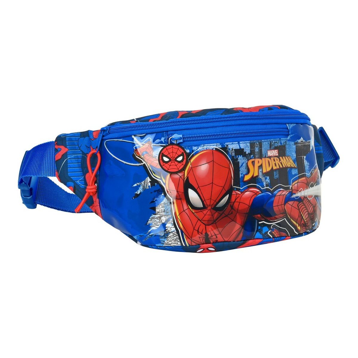 Borsetă Spiderman Great power Roșu Albastru (23 x 12 x 9 cm)