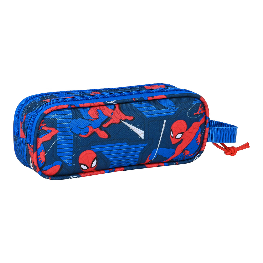 Penar Școlar Spiderman Great Power Roșu Albastru (21 x 8 x 6 cm)