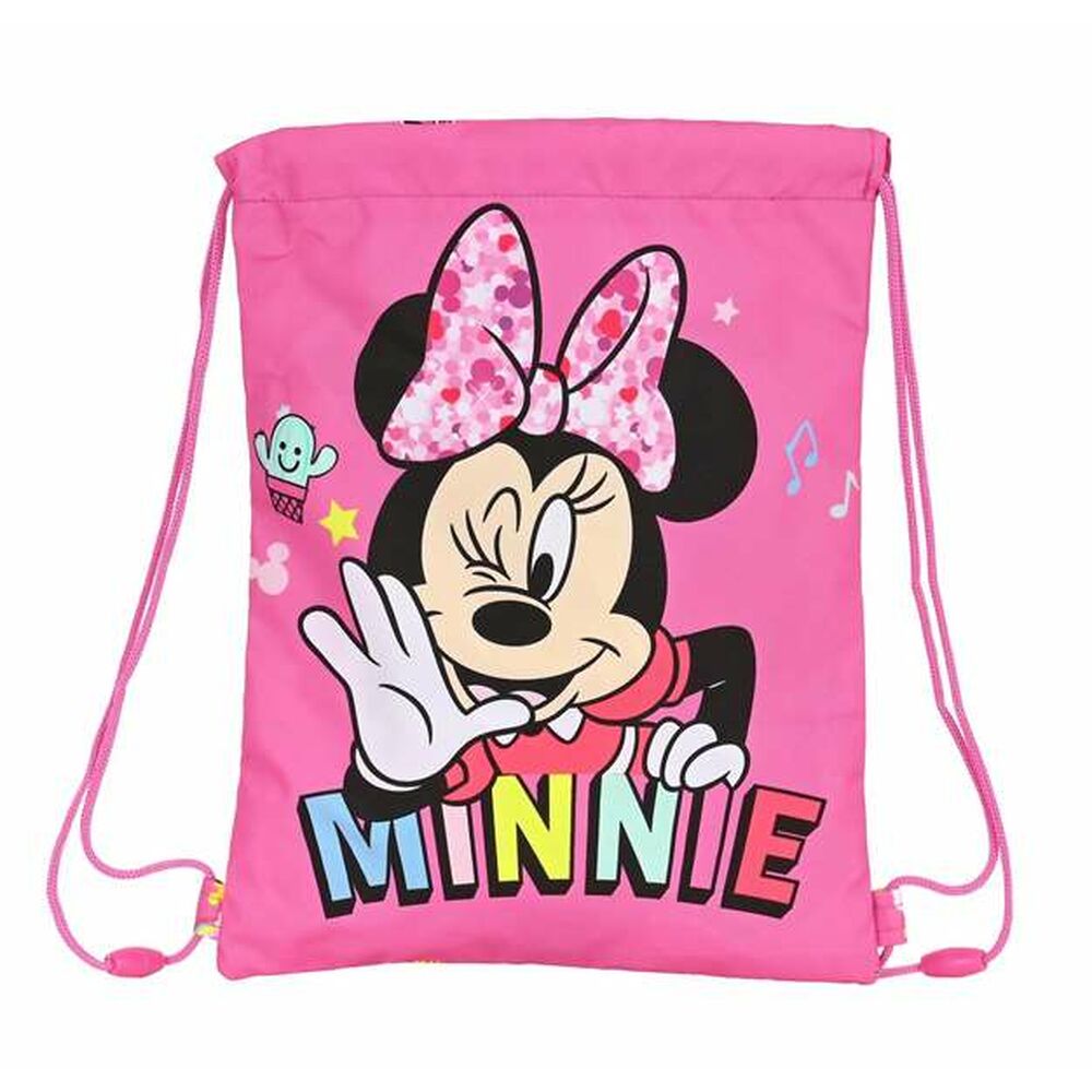 Geantă Rucsac cu Bretele Minnie Mouse (26 x 34 x 1 cm)